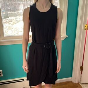 Loft Black Sleeveless Dress Size 0